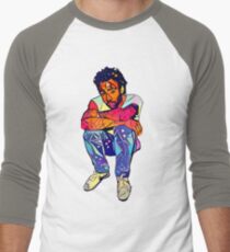 Candid Gambino Men's Baseball Âľ T-Shirt