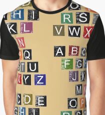 Easy AlphaBet Graphic T-Shirt