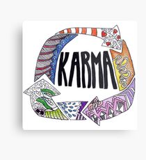 Karma Metal Print