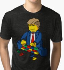 Trump Build A Wall Tri-blend T-Shirt