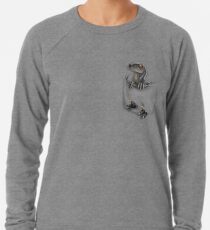 Taschenschutz - Blau Leichter Pullover