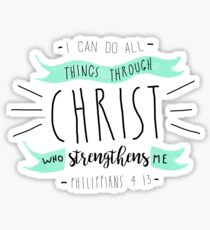 Christian Quote Sticker