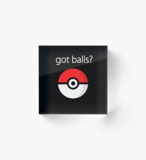Pokemon Acrylic Block