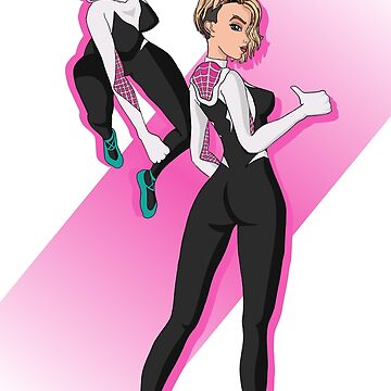 Spider-Gwen Print Digital Art by Shane Jr - Pixels