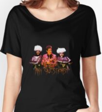 David S. Pumpkins - Any Questions? V Women's Relaxed Fit T-Shirt