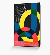 Juggle - Definition Greeting Card