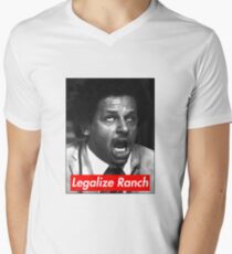 Eric Andre - Legalize Ranch - Red Men's V-Neck T-Shirt