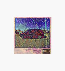 Abstract Good Kid Maad City Art Board