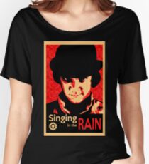 Red Clockwork Women's Relaxed Fit T-Shirt