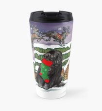 Stocking Newfie Travel Mug
