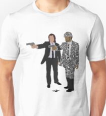 Jules and Vincent from Pulp Fiction Typography Quote Design Unisex T-Shirt