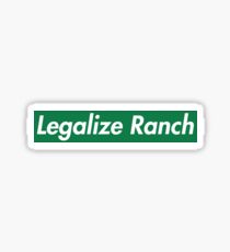 Legalize Ranch - Green Sticker