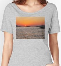 Rhodes Sunset Women's Relaxed Fit T-Shirt