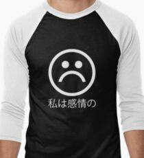 Sadboys "I'm Emotional" White Men's Baseball ¾ T-Shirt