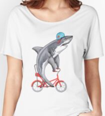 Cycling Shark Women's Relaxed Fit T-Shirt