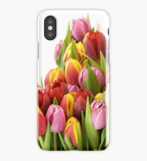 Beautiful Tulip Flowers iPhone Case