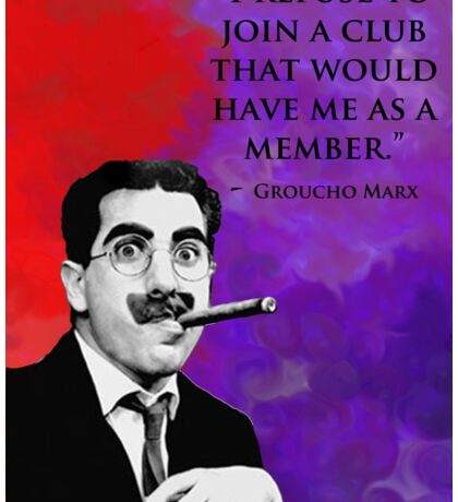 Groucho Marx: Stickers | Redbubble