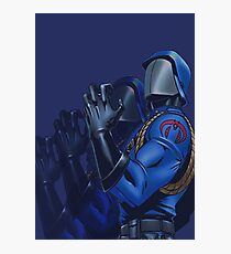 Cobra commander Photographic Print