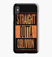 Straight Outta Oblivion iPhone Case