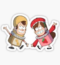 Dipdop and Mabes Sticker