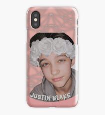 Justin Drew Blake Flower Crown iPhone Case