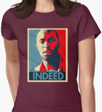Omar The Wire Indeed Women's Fitted T-Shirt