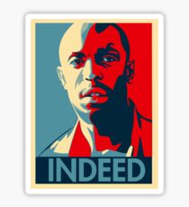 Omar The Wire Indeed Sticker