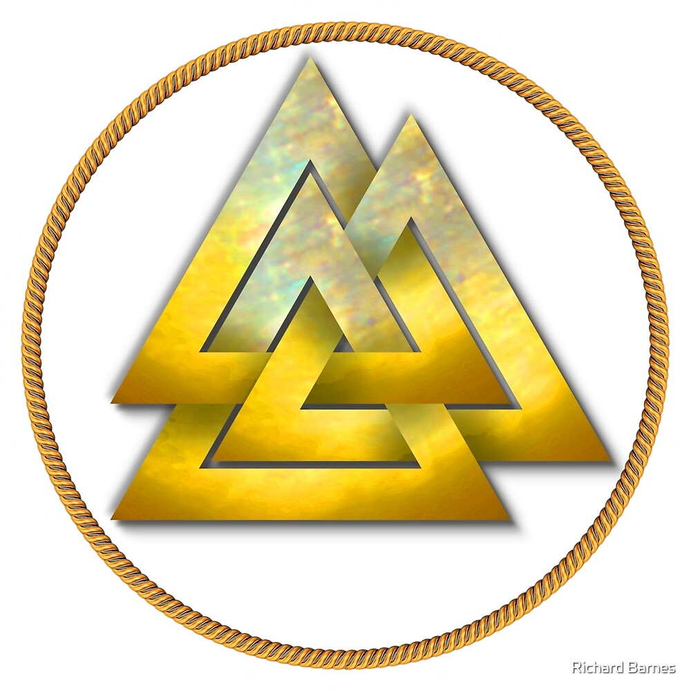 united states valknut flag