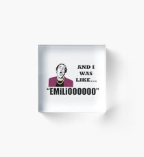 A Night At The Roxbury I Was Like Emilio Movie SNL Acrylic Block