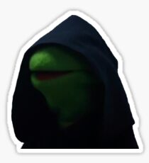 Dark Kermit Sticker