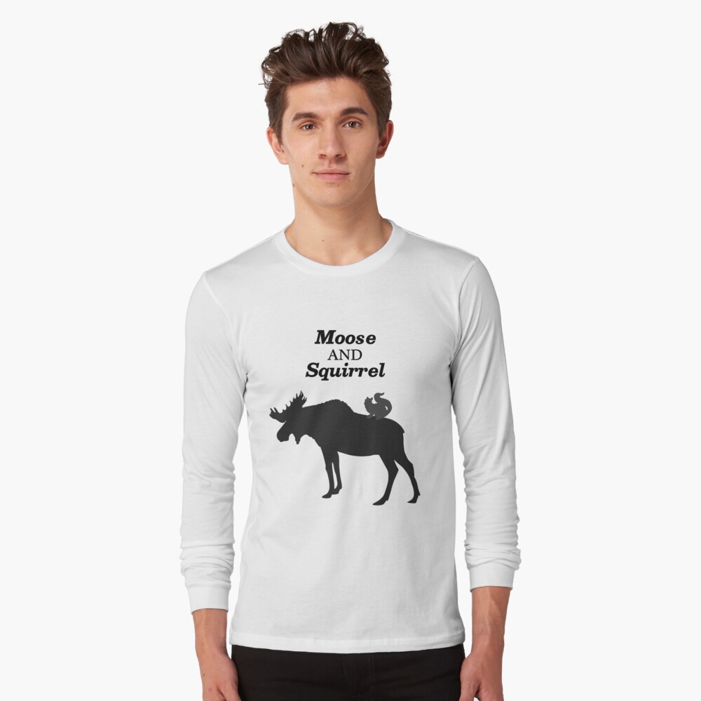 moose and squirrel supernatural shirt