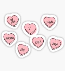 bts aesthetic stickers redbubble