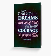 Dreams Come True Greeting Card