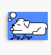 Dog Days Canvas Print
