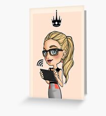 Bitch with Wifi! Greeting Card