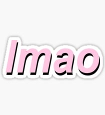 lmao Sticker