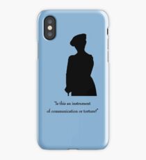 Communication or Torture? iPhone Case/Skin