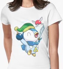 Pokemon Link Piplup Women's Fitted T-Shirt