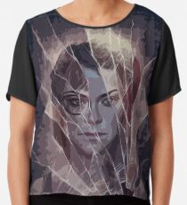 orphan black Chiffon Top