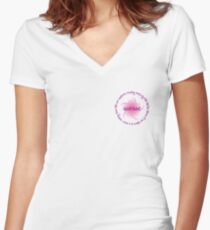 Wir kennen den Weg Shirt mit V-Ausschnitt