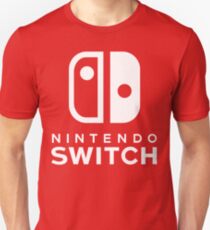 Nintendo Switch Hi-Res Logo Unisex T-Shirt
