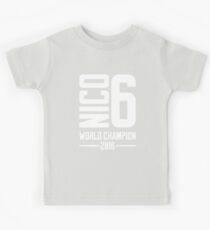 Nico Rosberg Weltmeister 2016 Kinder T-Shirt