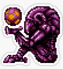 Super Metroid Pink Chozo Sticker