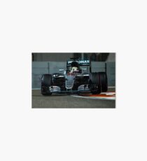 Lewis Hamilton Formula 1 Art Board