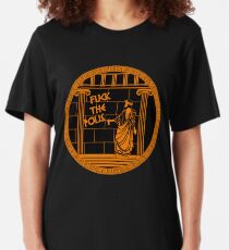 Fuck the Polis Slim Fit T-Shirt