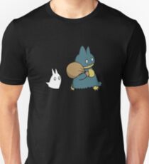 Munchlax and Chibi Totoro Unisex T-Shirt