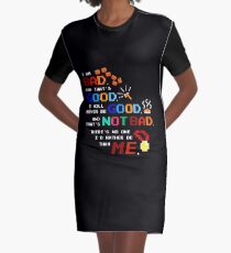No One I'd Rather Be Graphic T-Shirt Dress