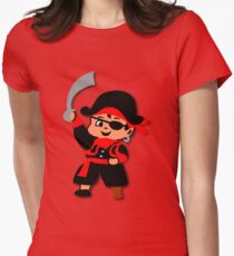 Pirate Kid Billy Tee Women's Fitted T-Shirt