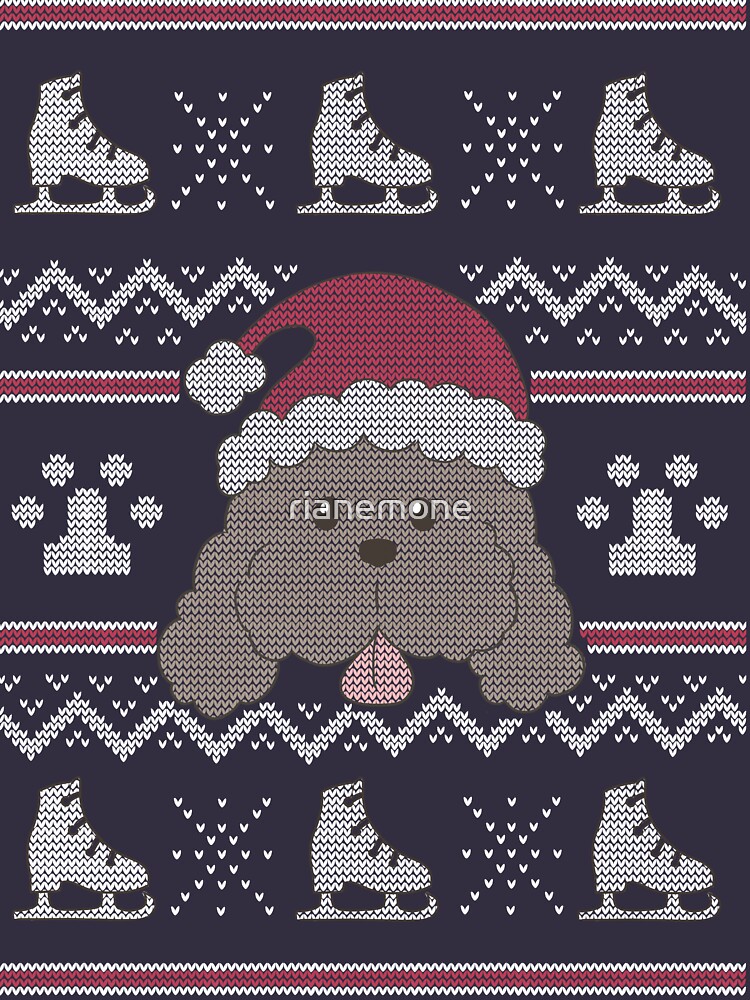 Makkachin Christmas by rianemone