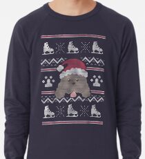 Makkachin Christmas Lightweight Sweatshirt